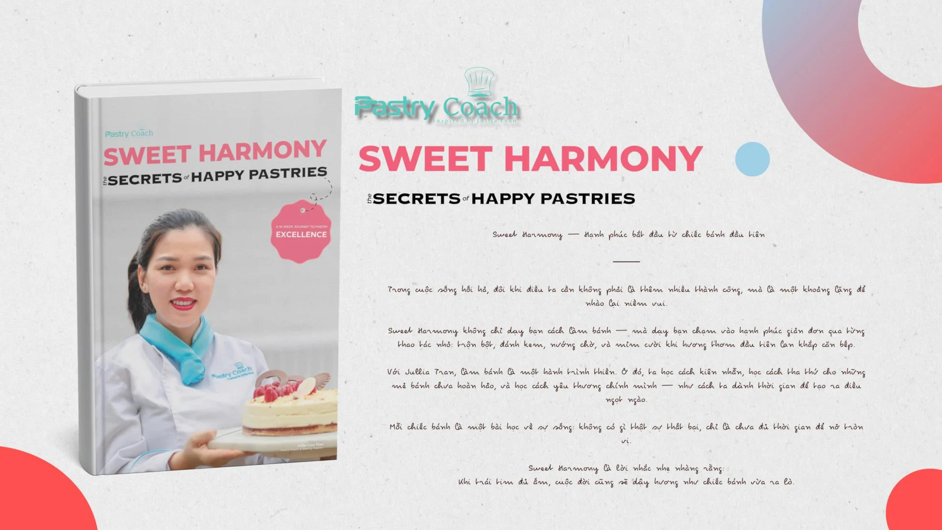 SÁCH DẠY LÀM BÁNH ÂU CHO NGƯỜI MỚI BẮT ĐẦU- SWEET HARMONY