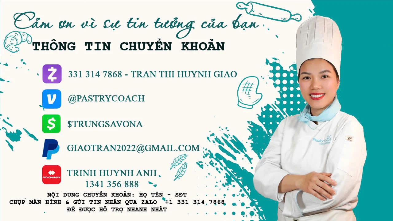 THÔNG TIN THANH TOÁN JULLIA TRAN-PASTRY-COACH